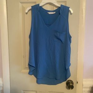 LUSH Blue Blouse